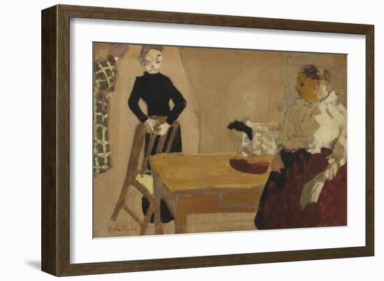 The Conversation, 1891-Edouard Vuillard-Framed Giclee Print