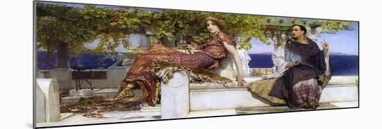 The Conversion of Paula-Sir Lawrence Alma-Tadema-Mounted Art Print