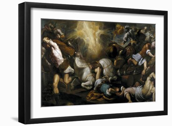 The Conversion of Saint Paul, 1592-Jacopo Palma il Giovane the Younger-Framed Giclee Print