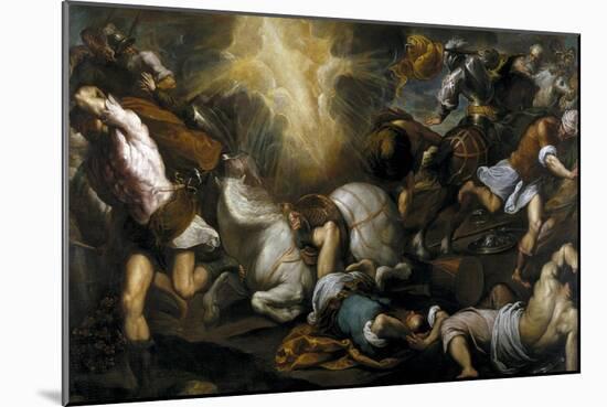 The Conversion of Saint Paul, 1592-Jacopo Palma il Giovane the Younger-Mounted Giclee Print