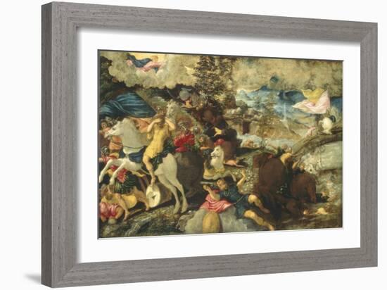 The Conversion of Saint Paul, c.1545-Jacopo Robusti Tintoretto-Framed Giclee Print