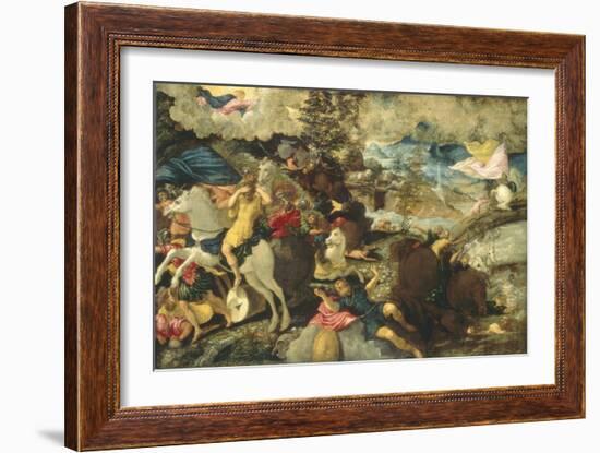 The Conversion of Saint Paul, c.1545-Jacopo Robusti Tintoretto-Framed Giclee Print