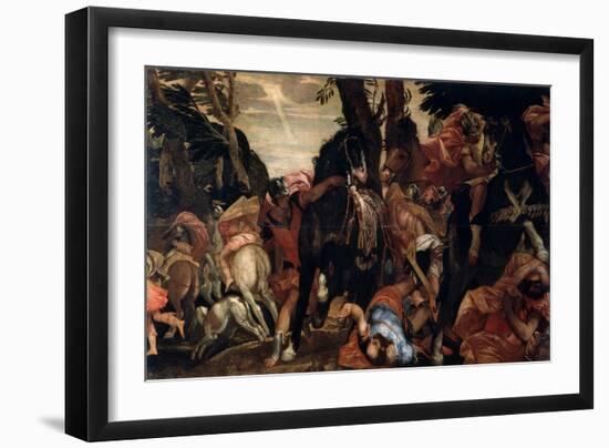The Conversion of Saint Paul, C1570-Paolo Veronese-Framed Giclee Print