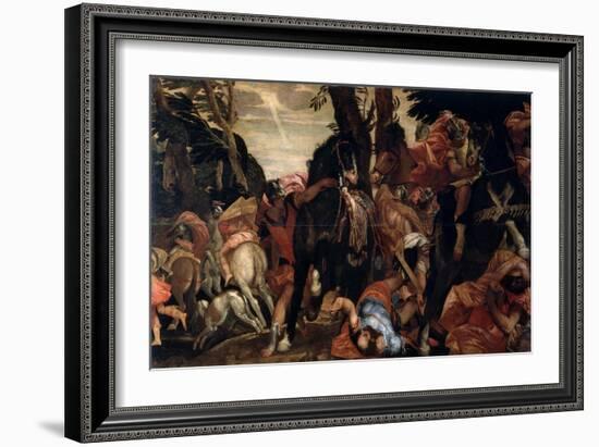 The Conversion of Saint Paul, C1570-Paolo Veronese-Framed Giclee Print