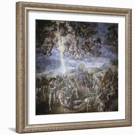 The Conversion of Saul-Michelangelo Buonarroti-Framed Giclee Print