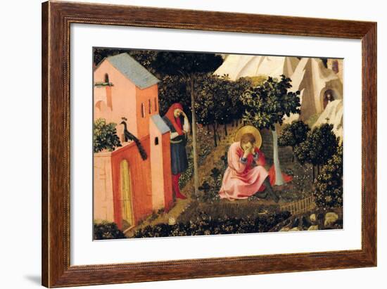 The Conversion of St. Augustine-Fra Angelico-Framed Giclee Print