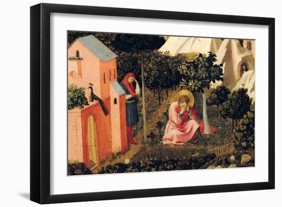 The Conversion of St. Augustine-Fra Angelico-Framed Giclee Print