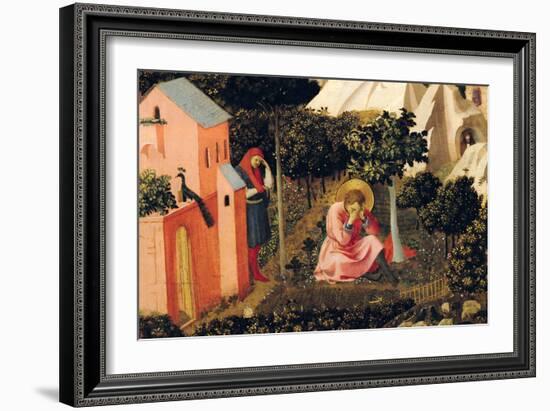 The Conversion of St. Augustine-Fra Angelico-Framed Giclee Print
