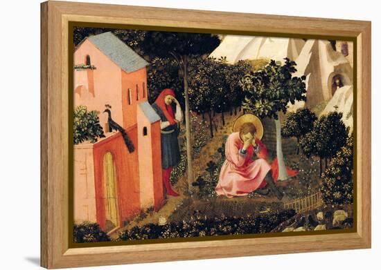 The Conversion of St. Augustine-Fra Angelico-Framed Premier Image Canvas