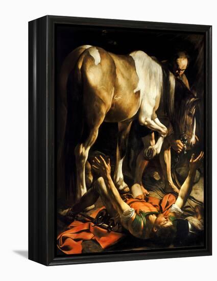 The Conversion of St. Paul, 1601-Michelangelo Merisi da Caravaggio-Framed Premier Image Canvas