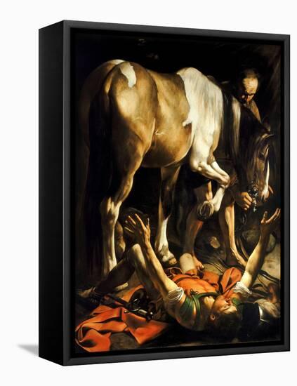 The Conversion of St. Paul, 1601-Michelangelo Merisi da Caravaggio-Framed Premier Image Canvas