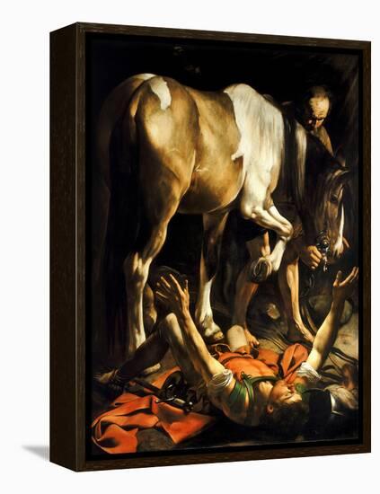 The Conversion of St. Paul, 1601-Michelangelo Merisi da Caravaggio-Framed Premier Image Canvas