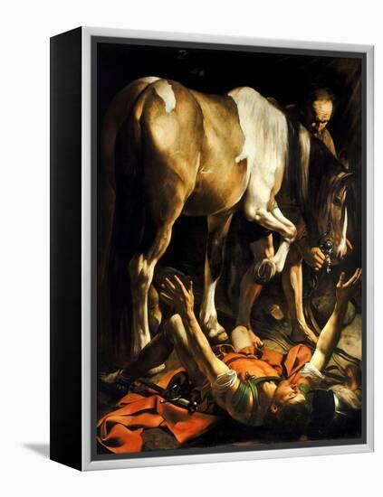 The Conversion of St. Paul, 1601-Michelangelo Merisi da Caravaggio-Framed Premier Image Canvas