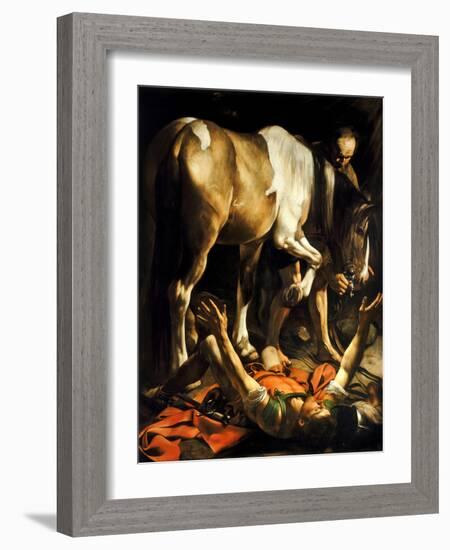 The Conversion of St. Paul, 1601-Michelangelo Merisi da Caravaggio-Framed Giclee Print