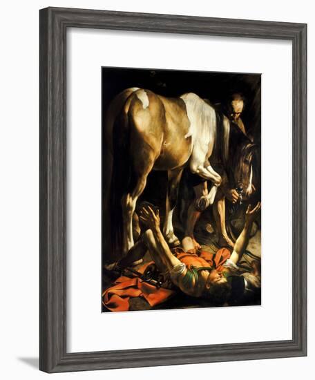 The Conversion of St. Paul, 1601-Michelangelo Merisi da Caravaggio-Framed Giclee Print