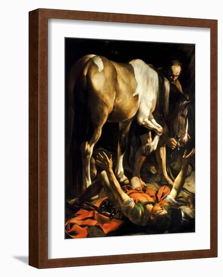 The Conversion of St. Paul, 1601-Michelangelo Merisi da Caravaggio-Framed Giclee Print