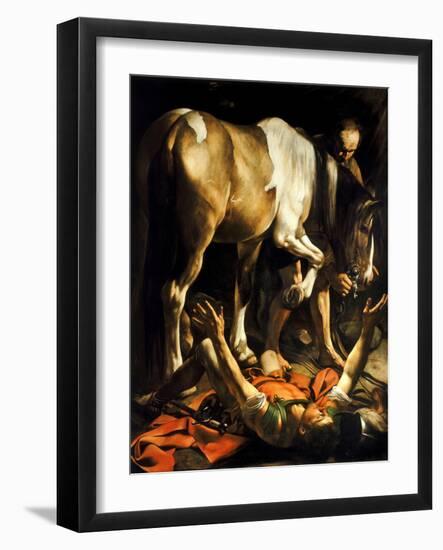 The Conversion of St. Paul, 1601-Michelangelo Merisi da Caravaggio-Framed Giclee Print