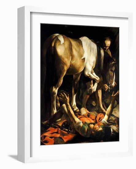 The Conversion of St. Paul, 1601-Michelangelo Merisi da Caravaggio-Framed Giclee Print