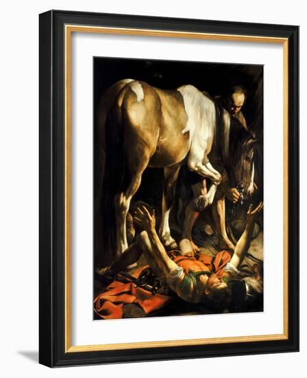 The Conversion of St. Paul, 1601-Michelangelo Merisi da Caravaggio-Framed Giclee Print