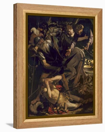 The Conversion of St. Paul-Caravaggio-Framed Premier Image Canvas