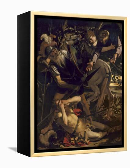The Conversion of St. Paul-Caravaggio-Framed Premier Image Canvas