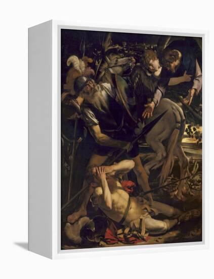 The Conversion of St. Paul-Caravaggio-Framed Premier Image Canvas