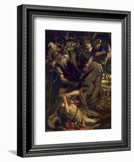 The Conversion of St. Paul-Caravaggio-Framed Giclee Print