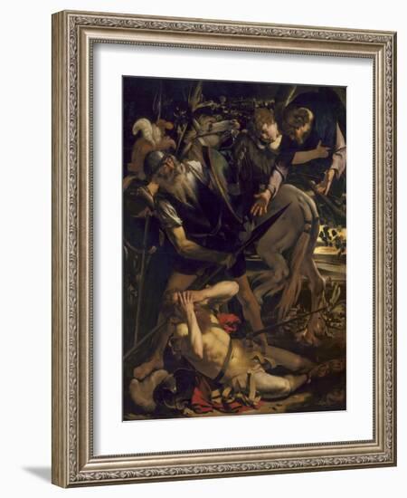 The Conversion of St. Paul-Caravaggio-Framed Giclee Print