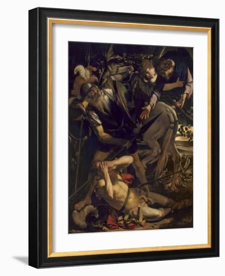 The Conversion of St. Paul-Caravaggio-Framed Giclee Print