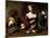 The Conversion of the Magdalene, C.1598 (Oil and Tempera on Canvas)-Caravaggio-Mounted Giclee Print