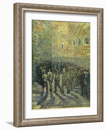 The Convict Prison, 1890-Vincent van Gogh-Framed Giclee Print