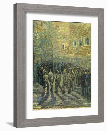 The Convict Prison, 1890-Vincent van Gogh-Framed Giclee Print