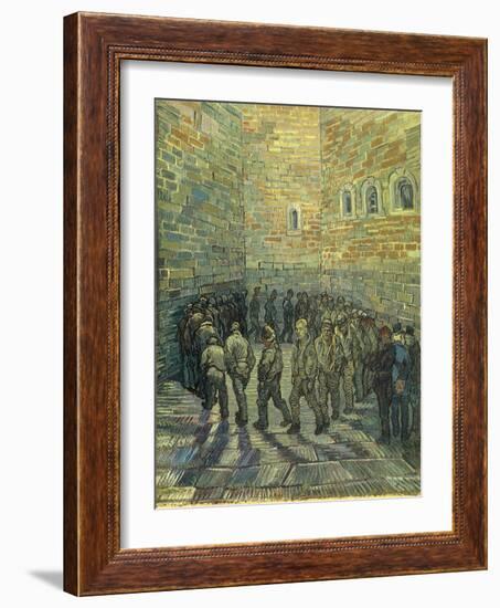 The Convict Prison, 1890-Vincent van Gogh-Framed Giclee Print