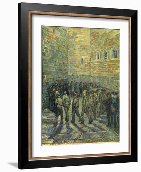 The Convict Prison, 1890-Vincent van Gogh-Framed Giclee Print