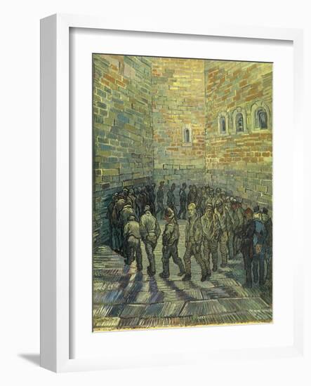 The Convict Prison, 1890-Vincent van Gogh-Framed Giclee Print