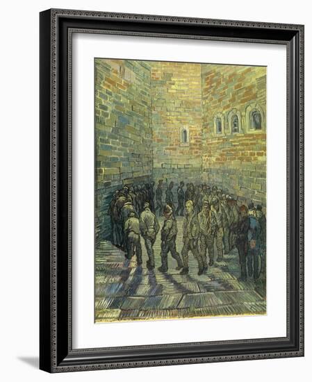 The Convict Prison, 1890-Vincent van Gogh-Framed Giclee Print