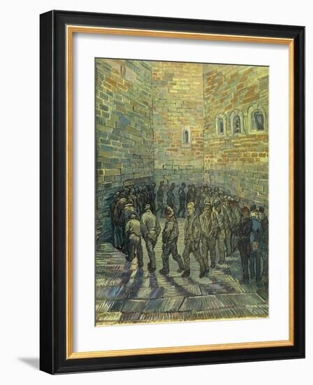 The Convict Prison, 1890-Vincent van Gogh-Framed Giclee Print