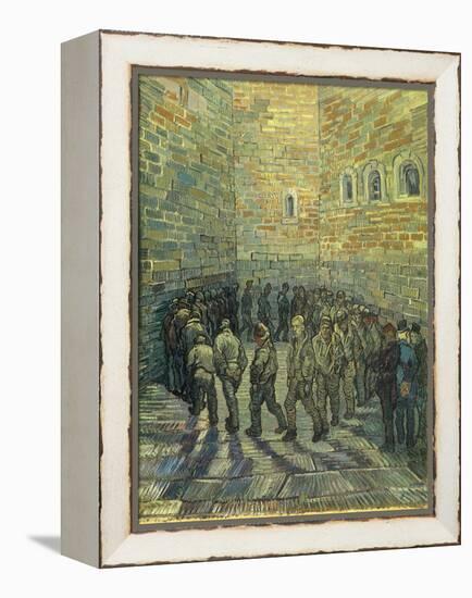 The Convict Prison, 1890-Vincent van Gogh-Framed Premier Image Canvas