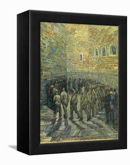 The Convict Prison, 1890-Vincent van Gogh-Framed Premier Image Canvas