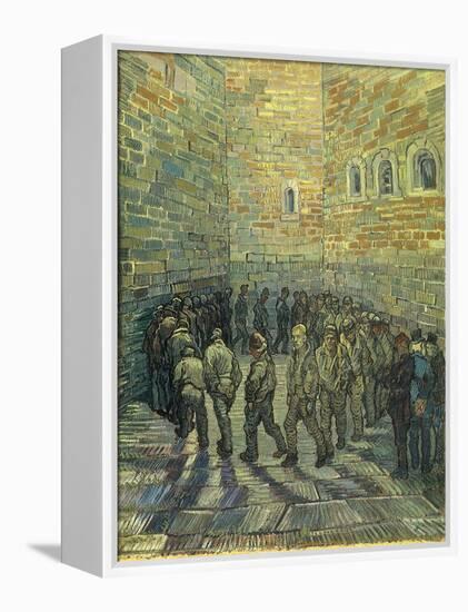 The Convict Prison, 1890-Vincent van Gogh-Framed Premier Image Canvas