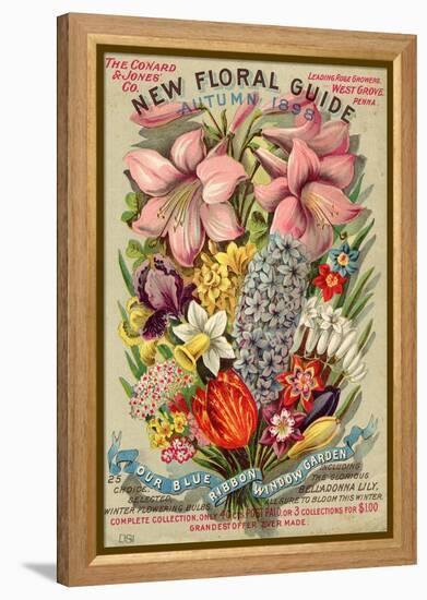 The Conyard and Jones' Co. New Floral Guide, Autumn 1898-null-Framed Stretched Canvas