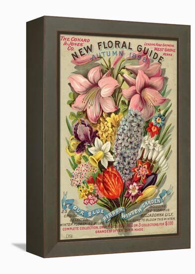 The Conyard and Jones' Co. New Floral Guide, Autumn 1898-null-Framed Stretched Canvas