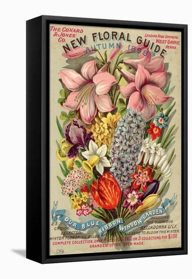 The Conyard and Jones' Co. New Floral Guide, Autumn 1898-null-Framed Stretched Canvas