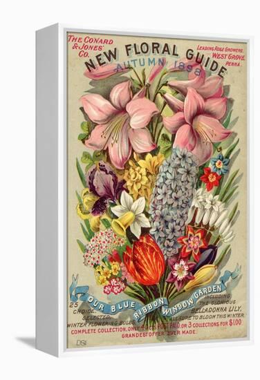 The Conyard and Jones' Co. New Floral Guide, Autumn 1898-null-Framed Stretched Canvas