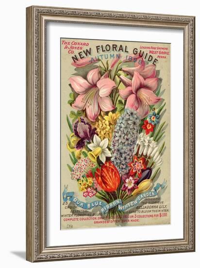 The Conyard and Jones' Co. New Floral Guide, Autumn 1898-null-Framed Premium Giclee Print