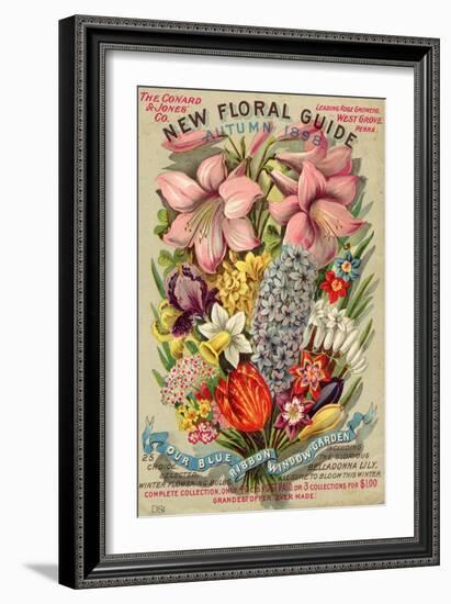 The Conyard and Jones' Co. New Floral Guide, Autumn 1898-null-Framed Premium Giclee Print