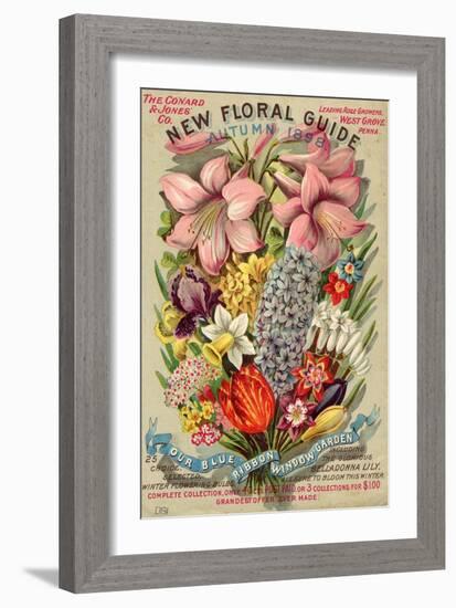 The Conyard and Jones' Co. New Floral Guide, Autumn 1898-null-Framed Art Print