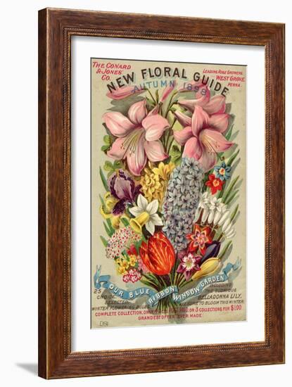 The Conyard and Jones' Co. New Floral Guide, Autumn 1898--Framed Art Print