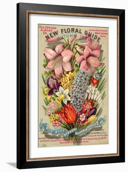 The Conyard and Jones' Co. New Floral Guide, Autumn 1898-null-Framed Art Print