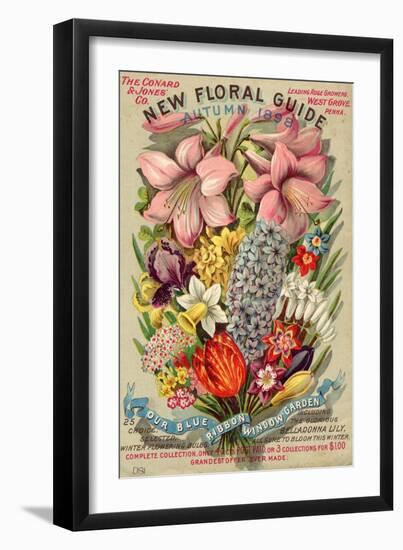 The Conyard and Jones' Co. New Floral Guide, Autumn 1898--Framed Art Print